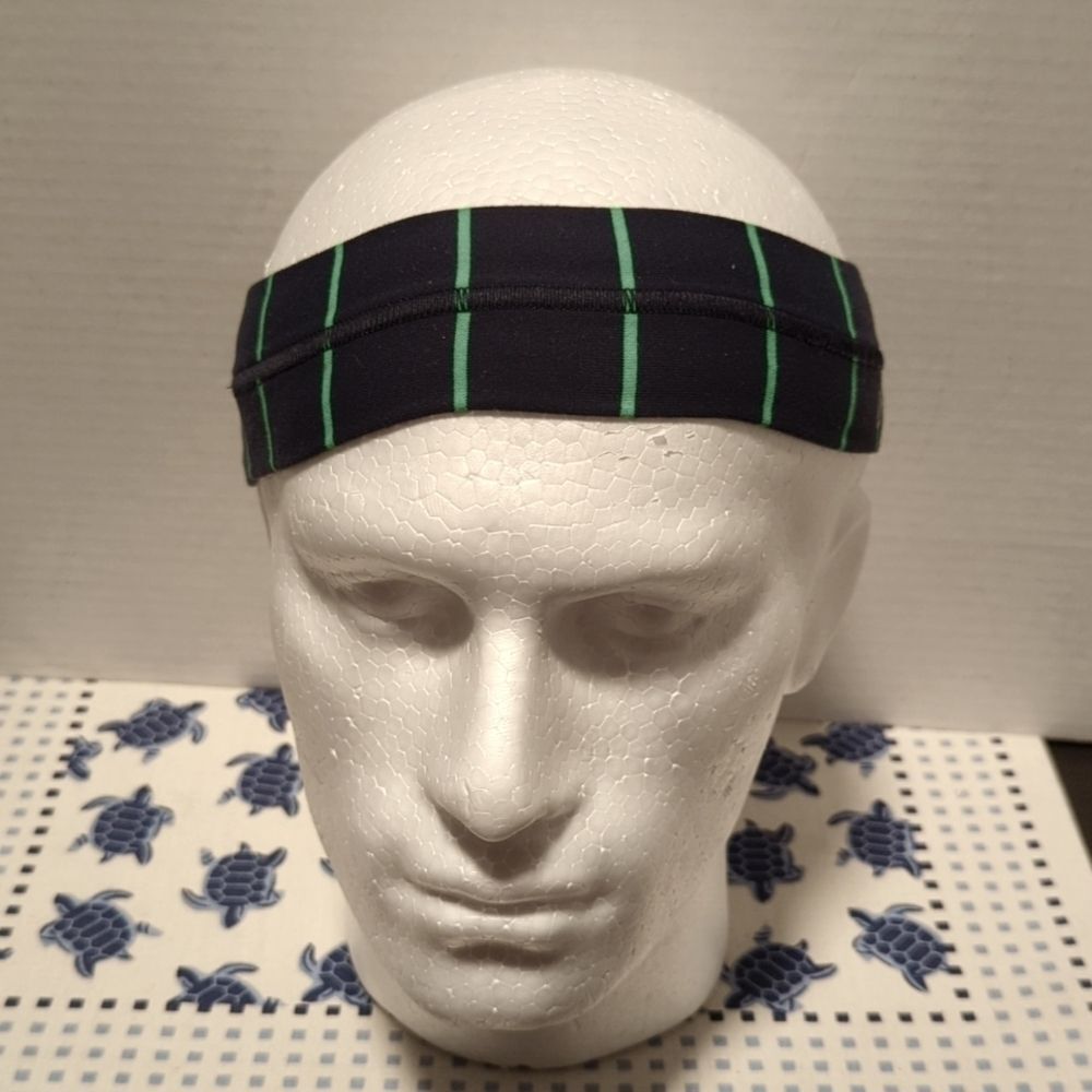 Lululemon Athletica Women's Navy/Green Athletic Headband